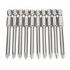 BROPPE 10pcs 75mm PH1 Screwdriver Bit