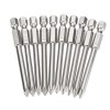 BROPPE 10pcs 75mm PH1 Screwdriver Bit