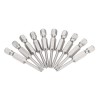 BROPPE 10pcs PH1 1/4 Inch Hex Shank 50mm Magnetic Phillips Screwdriver Bits Set