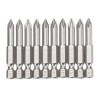 BROPPE 10pcs PH1 1/4 Inch Hex Shank 50mm Magnetic Phillips Screwdriver Bits Set