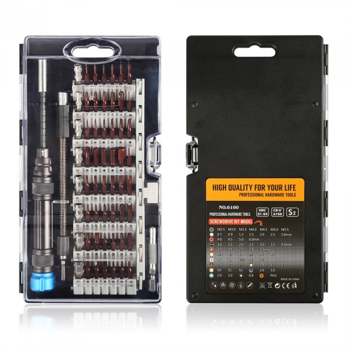 60 in 1 Professional Repair Tool Kit Multifunctional Screwdriver Set