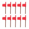 MACHIFIT 10pcs T6/7/8/10/15/20 Torx Spanner Key Small Red Flag Screwdriver Tool