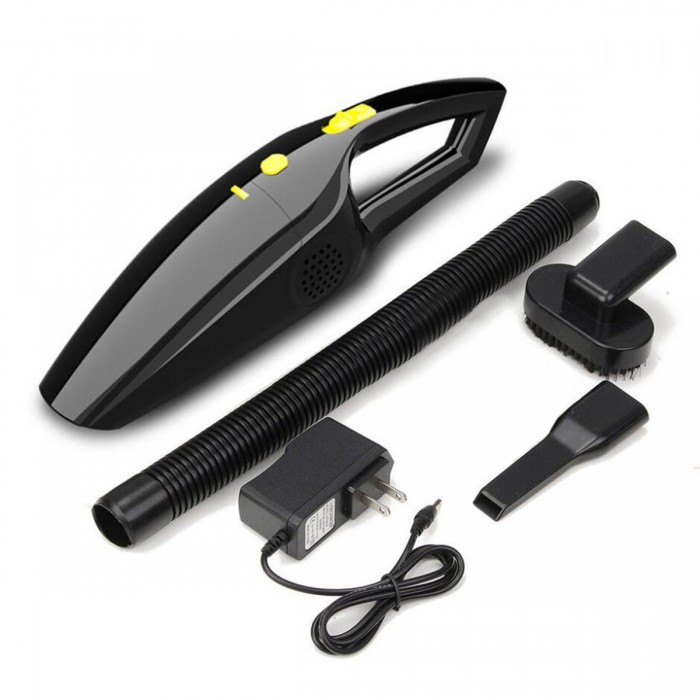 Portable Vacuum Cleaner 12V Cordless Portable Handheld Wet Dry Dust Cleaner
