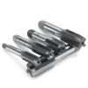 2pcs M12-M20 1.5mm Pitch High Speed HSS Left Hand Straight Fine Screw Tap Metric Tool