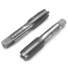 2pcs M12-M20 1.5mm Pitch High Speed HSS Left Hand Straight Fine Screw Tap Metric Tool