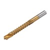 6pcs 3-8mm Titanium Coated HSS Drill Bit Electric Drill Plastic Metal Hole Grooving Drill Saw Woodworking Tools