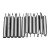 12pcs HSS Milling Cutter Drill Bit Set Vertical Spare Parts