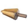 3pcs 16-30.5/5-20/3-14mm HSS 6542 Umbrella Chamfering Cutter Step Drill Bit Set Chamfer Tool