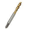 5pcs M3 M4 M5 M6 M8 Screw Taps Set Titanium Coated HSS6542 Spiral Fluted Tap Drill