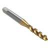 5pcs M3 M4 M5 M6 M8 Screw Taps Set Titanium Coated HSS6542 Spiral Fluted Tap Drill