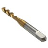 5pcs M3 M4 M5 M6 M8 Screw Taps Set Titanium Coated HSS6542 Spiral Fluted Tap Drill