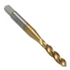 5pcs M3 M4 M5 M6 M8 Screw Taps Set Titanium Coated HSS6542 Spiral Fluted Tap Drill