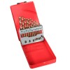 13PCS HSS Drilling Bits Twist Drill Bit With Box Titanium Nitride Coated 1.5-6.5mm Bits Set