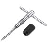 6pcs M3-M8 Tap Drill Set T Handle Ratchet Tap Wrench Machinist Tool