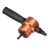 Gold YT-160A Double Head Sheet Metal Nibbler Cutter Drill Attachment Metal Sheet Cutter