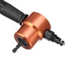 Gold YT-160A Double Head Sheet Metal Nibbler Cutter Drill Attachment Metal Sheet Cutter