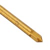 5pcs M3-M8 Steel Titanium Coated Machine Screw Plug Tap Straight Flute Hand Tap
