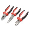 3Pcs 8inch inch Heavy Duty Long Nose Combination Cutter Plier All Purpose
