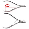 BAKU BK-108 Professional Stainless Steel Precision Mini Pliers Micro Nipper Flush Wire Cutter
