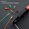 JL-301 AWG 22-10 0.5-6.0mm2 Insulated Terminal Ratcheting Crimping Plier Ratchet Tool
